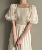 【ジュノア/JUNOAH】のドッキングチュールフレアワンピース 人気、トレンドファッション・服の通販 founy(ファニー) ファッション Fashion レディースファッション Fashion for Women ワンピース Dresses チュール Tulip, Tulip Motif thumbnail アイボリー|ID: prp329100004611966 ipo3291000000033213256
