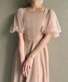 【ジュノア/JUNOAH】のドッキングチュールフレアワンピース 人気、トレンドファッション・服の通販 founy(ファニー) ファッション Fashion レディースファッション Fashion for Women ワンピース Dresses チュール Tulip, Tulip Motif thumbnail ピンクベージュ|ID: prp329100004611966 ipo3291000000033213257