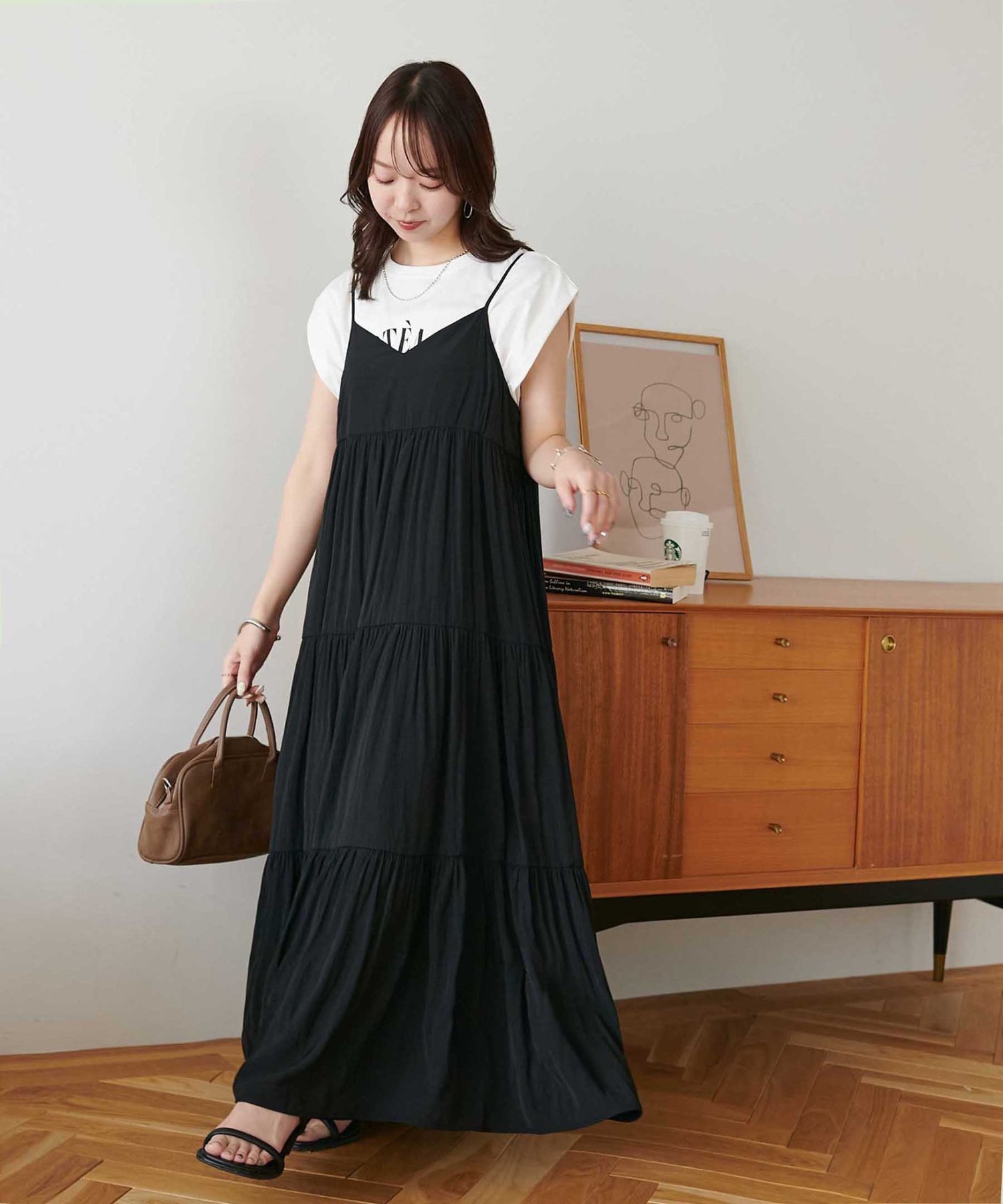 【ディスコート/Discoat】の【AW先行 】メモリーサテンキャミワンピース 人気、トレンドファッション・服の通販 founy(ファニー) 　ファッション　Fashion　レディースファッション　Fashion for Women　ワンピース　Dresses　キャミソールワンピース　Camisole Dresses　サテン　Satin, Glossy Fabric　フェミニン　Feminine, Girly　 other-1|ID: prp329100004612015 ipo3291000000033007263