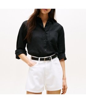 【トミーヒルフィガー/TOMMY HILFIGER】のリネンイージーシャツ 人気、トレンドファッション・服の通販 founy(ファニー) ファッション Fashion レディースファッション Fashion for Women トップス・カットソー Cut & Sew Tops シャツ・ブラウス・オフィスカジュアル Elegant Blouses & Button-Ups アメリカン American Style クラシック Classic, Timeless Style ゴルフ Golf シンプル Simple, Minimal デニム Denim, Jeans Material バランス Balance, Style Balance ポケット Pocket, Pocket Detail モダン Modern, Contemporary リネン Linen, Linen Fabric ワンポイント One Point, Statement Accent 人気 Popular, Best Seller |ID:prp329100004612067