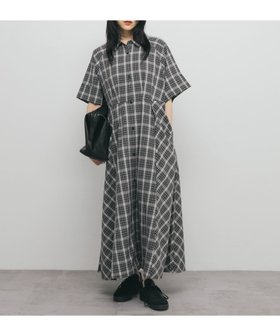 【ケービーエフ/KBF / URBAN RESEARCH】のチェックWIDEフレアワンピース 人気、トレンドファッション・服の通販 founy(ファニー) ファッション Fashion レディースファッション Fashion for Women ワンピース Dresses 2025年 2025 2025春夏・S/S Spring/Summer 2025 SS25 おすすめ Recommended / Our Picks カフス Cuff Design チェック Check, Plaid, Tartan フレア Flare, Flared 夏 Summer S/S・春夏 SS, Spring/Summer, Warm Season |ID:prp329100004612088