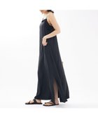 【ルージュヴィフラクレ/Rouge vif la cle】のアシメドレープキャミワンピース ブラック|ID: prp329100004612155 ipo3291000000033648112