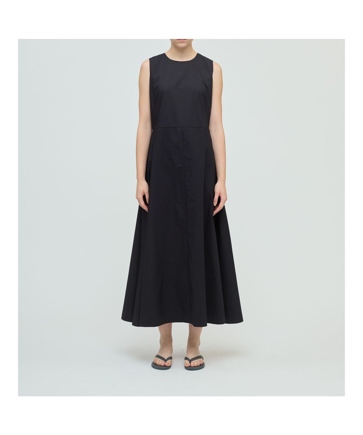 【マーコート/MARcourt】のmizuiro ind ノースリーブロングフレアワンピース インテリア・キッズ・メンズ・レディースファッション・服の通販 founy(ファニー) 　ファッション　Fashion　レディースファッション　Fashion for Women　ワンピース　Dresses　オケージョン　Occasion Wear　ノースリーブ　Sleeveless, No-Sleeve　フレア　Flare, Flared　ポケット　Pocket, Pocket Detail　エレガント 上品　Elegant　無地　Plain, Solid Color　ネイビー|ID: prp329100004612169 ipo3291000000033008694
