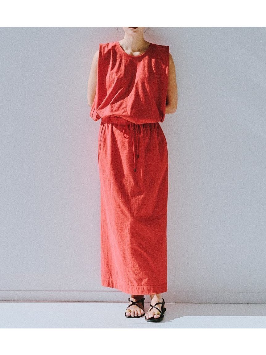 【スタイリング/styling】のバルーンカットワンピース インテリア・キッズ・メンズ・レディースファッション・服の通販 founy(ファニー) 　雑誌掲載アイテム　Magazine Picks & Fashion Features　ファッション雑誌　Fashion Magazines　ジゼル　GISELe　ファッション　Fashion　レディースファッション　Fashion for Women　ワンピース　Dresses　6月号　June Issue, Jun. Edition　ツイスト　Tweed, Tweed Fabric　ブラウジング　Blouson Silhouette, Cinched Waist　ポケット　Pocket, Pocket Detail　雑誌　Magazine, Fashion Magazine　RED[046]|ID: prp329100004612184 ipo3291000000033261052
