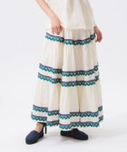 【ビームス ウイメン/BEAMS】の【7/25再値下げ】【セットアップ可能】【別注】trepied / テープ ティアード スカート IVORY|ID: prp329100004612201 ipo3291000000033249381