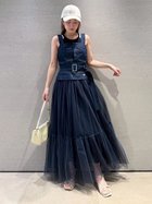 【フレイ アイディー/FRAY I.D】のDickies】チュールコンビジャンパードレス IND[088]|ID:prp329100004612206