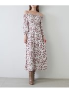 【スナイデル/SNIDEL】のリボンプリントワンピース 人気、トレンドファッション・服の通販 founy(ファニー) ファッション Fashion レディースファッション Fashion for Women ワンピース Dresses エレガント 上品 Elegant トレンド Trend, Trending Now リボン Ribbon, Bow 春 Spring thumbnail LPNK[061]|ID: prp329100004612235 ipo3291000000033009638