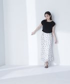 【ナチュラル ビューティー ベーシック/NATURAL BEAUTY BASIC】のフラワープリントナロースカート 人気、トレンドファッション・服の通販 founy(ファニー) ファッション Fashion レディースファッション Fashion for Women スカート Skirts コンパクト Compact, Small Size バイアス Bias, Diagonal Cut フラワー Flower, Floral モチーフ Motif, Design Theme thumbnail オフベース2|ID: prp329100004612251 ipo3291000000033040263