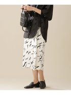 【ナノ ユニバース/nano universe】のハンドタッチプリントラッフルタイトスカート 人気、トレンドファッション・服の通販 founy(ファニー) ファッション Fashion レディースファッション Fashion for Women スカート Skirts ウォッシャブル Machine Washable コンパクト Compact, Small Size サテン Satin, Glossy Fabric シンプル Simple, Minimal スリット Slit, Slit Detail タイトスカート Pencil Skirt, Tight Skirt ドレス Dress, One-Piece ドレープ Drape, Draping Fabric 長袖 Long Sleeve, Full Sleeve ハンド Hand, Handmade フロント Front, Front Design プリント Print, Printed Pattern ラッフル Ruffle, Frill おすすめ Recommended / Our Picks エレガント 上品 Elegant thumbnail オフホワイト1|ID: prp329100004612258 ipo3291000000033010096