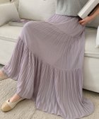 【ガール/GIRL】のプリーツティアードロングスカート 人気、トレンドファッション・服の通販 founy(ファニー) ファッション Fashion レディースファッション Fashion for Women スカート Skirts ロングスカート Long Skirts / Maxi & Midi Skirts ジョーゼット Georgette, Semi-Sheer Fabric ティアードスカート Tiered Skirt, Flounced Skirt フェミニン Feminine, Girly プリーツ Pleats, Pleated リラックス Relax, Relaxed Fit thumbnail PU|ID: prp329100004612283 ipo3291000000033010629