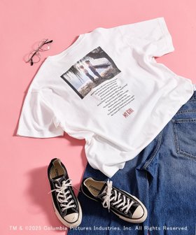 【レプシィム ローリーズファーム/LEPSIM LOWRYS FARM】の【CINEMA/シネマ】MY GIRL T 人気、トレンドファッション・服の通販 founy(ファニー) ファッション Fashion レディースファッション Fashion for Women プリント Print, Printed Pattern ベーシック Basic, Essential 夏 Summer |ID:prp329100004612323