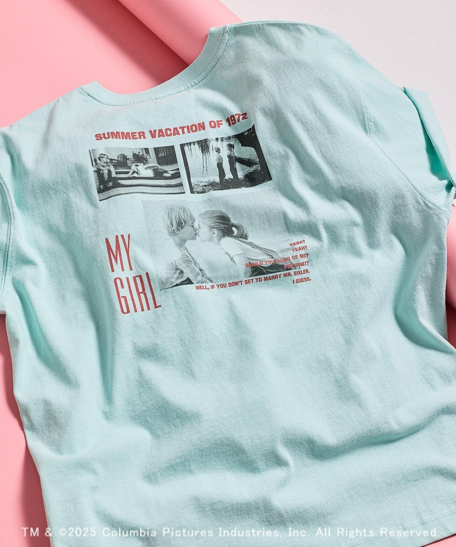 【レプシィム ローリーズファーム/LEPSIM LOWRYS FARM】の【CINEMA/シネマ】MY GIRL T インテリア・キッズ・メンズ・レディースファッション・服の通販 founy(ファニー) 　ファッション　Fashion　レディースファッション　Fashion for Women　プリント　Print, Printed Pattern　ベーシック　Basic, Essential　夏　Summer　ライトブルー82|ID: prp329100004612323 ipo3291000000033445489