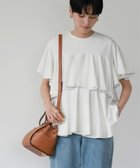 【ガール/GIRL】のフレアスリーブティアードトップス【洗える】 人気、トレンドファッション・服の通販 founy(ファニー) ファッション Fashion レディースファッション Fashion for Women トップス・カットソー Cut & Sew Tops 春 Spring 洗える Machine Washable シンプル Simple, Minimal フレア Flare, Flared S/S・春夏 SS, Spring/Summer, Warm Season 再入荷 Restock / Back in Stock 夏 Summer エレガント 上品 Elegant thumbnail OWH|ID: prp329100004612387 ipo3291000000033448439