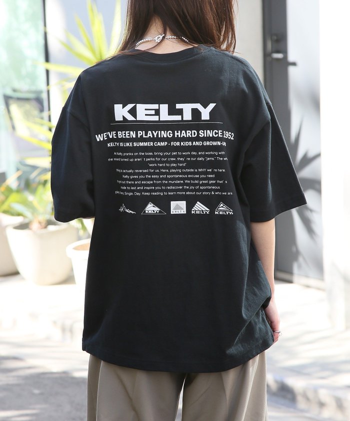 【セットアップセブン/SETUP7】のKELTY/【別注】バックプリントロゴTシャツ TYPE-1 インテリア・キッズ・メンズ・レディースファッション・服の通販 founy(ファニー) https://founy.com/ ファッション Fashion レディースファッション Fashion for Women トップス・カットソー Cut & Sew Tops シャツ・ブラウス・オフィスカジュアル Elegant Blouses & Button-Ups ロングTシャツ・Tシャツ Longline T-Shirts & Tees バッグ Bags アウトドア Outdoor Clothing インナー Innerwear オレンジ Orange カーゴパンツ Cargo Pants, Utility Pants キャミワンピース Cami Dress, Slip Dress グラフィック Graphic, Graphic Design シューズ Shoes, Footwear ジャケット Jacket, Outerwear スタンダード Standard, Basic スパンコール Sequins, Sequin Embellishment セットアップ Set-Up, Coordinated Outfit ダウン Down, Puffer チェーン Chain, Chain Strap デイパック Daypack, Casual Backpack デニム Denim, Jeans Material トレンド Trend, Trending Now 定番 Standard, Basic Item ネックレス Necklace, Pendant Necklace バランス Balance, Style Balance パーカー Hoodie, Parka フェイス Face, Facial Design フロント Front, Front Design プリント Print, Printed Pattern ベスト Vest, Waistcoat |ID: prp329100004612405 ipo3291000000033941830
