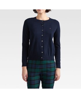 【トミーヒルフィガー/TOMMY HILFIGER】のHERITAGE BUTTON-UP CARDIGAN 人気、トレンドファッション・服の通販 founy(ファニー) ファッション Fashion レディースファッション Fashion for Women トップス・カットソー Cut & Sew Tops カーディガン・羽織り Layered Style Cardigans |ID:prp329100004612433
