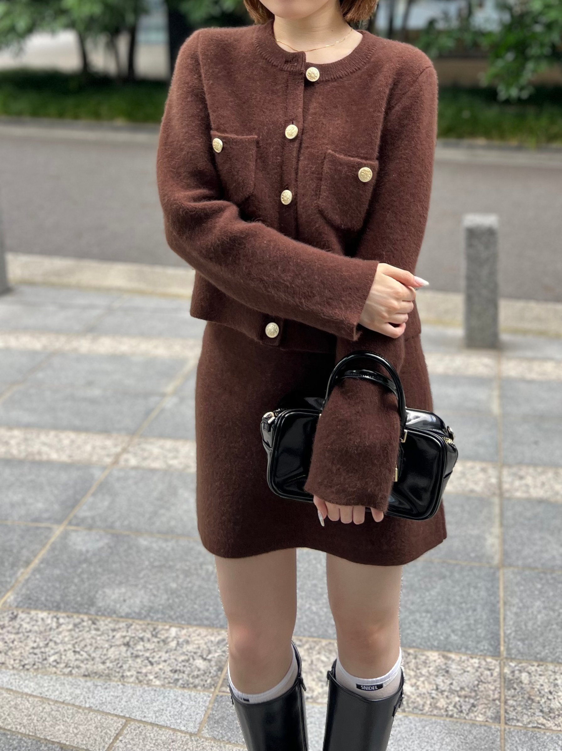 【スナイデル/SNIDEL】のフォックスニットスカート インテリア・キッズ・メンズ・レディースファッション・服の通販 founy(ファニー) 　ファッション　Fashion　レディースファッション　Fashion for Women　スカート　Skirts　おすすめ　Recommended / Our Picks　イエロー　Yellow　ジャケット　Jacket, Outerwear　ストレート　Straight, Straight Cut　トレンド　Trend, Trending Now　フォックス　Fox, Fox Fur　ミニスカート　Mini Skirt, Short Skirt　ラグジュアリー　Luxury, Elegant　今季　This Season, Current Season　楽ちん　Easy Fit, Comfortable　BRW[058]|ID: prp329100004612614 ipo3291000000033014746
