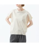 【マッキントッシュ フィロソフィー/MACKINTOSH PHILOSOPHY】のギャザースリーブコンビカットソー ベージュ|ID: prp329100004612618 ipo3291000000033548923