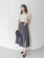 【スナイデル/SNIDEL】のベルト付きプリーツロングスカート 人気、トレンドファッション・服の通販 founy(ファニー) ファッション Fashion レディースファッション Fashion for Women スカート Skirts ロングスカート Long Skirts / Maxi & Midi Skirts ベルト&ウエストマーク Belts & Waist Accessories クラシカル Classical, Vintage-Inspired 今季 This Season, Current Season ストライプ Stripe, Striped Pattern ストレート Straight, Straight Cut スリット Slit, Slit Detail チェック Check, Plaid, Tartan トレンド Trend, Trending Now バランス Balance, Style Balance フロント Front, Front Design プリーツ Pleats, Pleated ループ Loop, Loop Knit ロング Long, Long-Length おすすめ Recommended / Our Picks thumbnail GRY[006]|ID: prp329100004612619 ipo3291000000033014763