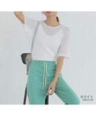 【ココモモ/COCOMOMO】の選べる2タイプ シアーカットソー シアートップス ロンt トップス 長袖 五分袖 人気、トレンドファッション・服の通販 founy(ファニー) ファッション Fashion レディースファッション Fashion for Women トップス・カットソー Cut & Sew Tops ロングTシャツ・Tシャツ Longline T-Shirts & Tees カットソー・ベーシックTシャツ Cut-and-Sewn Tops / Stretch Tees & Basics シアー Sheer, See-Through スウェット / スエット Sweatshirt, Sweatwear セーター Sweater, Knitwear 夏 Summer 水着 Swimsuit, Swimwear 長袖 Long Sleeve, Full Sleeve thumbnail 五分袖・ホワイト|ID: prp329100004612667 ipo3291000000033553739