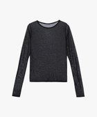 【アニエスベー ファム/agnes b. FEMME】のシアーロングTシャツ 人気、トレンドファッション・服の通販 founy(ファニー) ファッション Fashion レディースファッション Fashion for Women トップス・カットソー Cut & Sew Tops シャツ・ブラウス・オフィスカジュアル Elegant Blouses & Button-Ups ロングTシャツ・Tシャツ Longline T-Shirts & Tees おすすめ Recommended / Our Picks インナー Innerwear キャミソール Camisole, Spaghetti Strap Top シアー Sheer, See-Through シンプル Simple, Minimal ダウン Down, Puffer デニム Denim, Jeans Material トレンド Trend, Trending Now フィット Fit, Slim Fit thumbnail ブラック|ID: prp329100004612697 ipo3291000000033355555