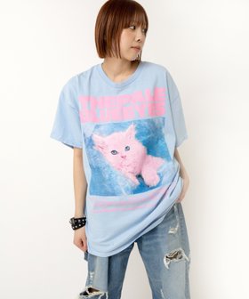 【アールエヌエー/RNA】のM2501 ブルーアイズキャットT 人気、トレンドファッション・服の通販 founy(ファニー) ファッション Fashion レディースファッション Fashion for Women グラフィック Graphic, Graphic Design ジャケット Jacket, Outerwear プリント Print, Printed Pattern レギュラー Regular, Standard Fit |ID:prp329100004612719