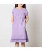 【アー ヴェー ヴェー/a.v.v / KIDS】の【毛玉になりにくい】 140-150 シアー切り替えワンピース ラベンダー|ID: prp329100004612733 ipo3291000000033447067