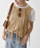 【シップス フォー ウィメン/SHIPS】のbon_meur 手洗い可能 フリンジ チャーム ノースリーブ プルオーバー 人気、トレンドファッション・服の通販 founy(ファニー) ファッション Fashion レディースファッション Fashion for Women トップス・カットソー Cut & Sew Tops キャミソール&ノースリーブ Camisoles & Sleeveless Tops カジュアルプルオーバー・ニットトップス Pullovers & Knit Tops / Casual Pullovers 洗える Machine Washable シンプル Simple, Minimal チャーム Charm, Pendant デニム Denim, Jeans Material ノースリーブ Sleeveless, No-Sleeve フリンジ Fringe, Tassel ベスト Vest, Waistcoat モチーフ Motif, Design Theme レース Lace, Lace Fabric ワイド Wide, Wide Fit おすすめ Recommended / Our Picks 2025年 2025 2025春夏・S/S Spring/Summer 2025 SS25 thumbnail ベージュ|ID: prp329100004612746 ipo3291000000033016416