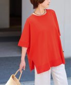 【ジャーナルスタンダード レリューム/JOURNAL STANDARD relume】の《追加5》接触冷感 / ウォッシャブルクールポンチョプルオーバー レッド|ID: prp329100004612764 ipo3291000000033642874