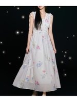 【スナイデル/SNIDEL】の【00サイズあり】フラワードロストディティールワンピース 人気、トレンドファッション・服の通販 founy(ファニー) ファッション Fashion レディースファッション Fashion for Women ワンピース Dresses ウェーブ Wavy Pattern 春 Spring カラフル Colorful Design 今季 This Season, Current Season ショルダー Shoulder, Shoulder Strap ストレート Straight, Straight Cut ティアードワンピース Tiered Dress, Flared Dress バランス Balance, Style Balance フィット Fit, Slim Fit フラワー Flower, Floral プリント Print, Printed Pattern リボン Ribbon, Bow S/S・春夏 SS, Spring/Summer, Warm Season おすすめ Recommended / Our Picks 夏 Summer エレガント 上品 Elegant |ID:prp329100004612833