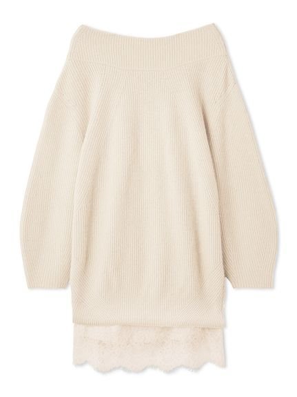 【スナイデル/SNIDEL】のニットセットキャミミニワンピース インテリア・キッズ・メンズ・レディースファッション・服の通販 founy(ファニー) 　ファッション　Fashion　レディースファッション　Fashion for Women　ワンピース　Dresses　インナー　Innerwear　サテン　Satin, Glossy Fabric　ショルダー　Shoulder, Shoulder Strap　ドロップ　Drop Shoulder, Dropped Style　レース　Lace, Lace Fabric　ロマンティック　Romantic, Feminine Style　エレガント 上品　Elegant　IVR[003]|ID: prp329100004612840 ipo3291000000033017274