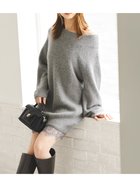 【スナイデル/SNIDEL】のニットセットキャミミニワンピース 人気、トレンドファッション・服の通販 founy(ファニー) ファッション Fashion レディースファッション Fashion for Women ワンピース Dresses インナー Innerwear サテン Satin, Glossy Fabric ショルダー Shoulder, Shoulder Strap ドロップ Drop Shoulder, Dropped Style レース Lace, Lace Fabric ロマンティック Romantic, Feminine Style エレガント 上品 Elegant thumbnail GRY[006]|ID: prp329100004612840 ipo3291000000033017276