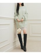 【スナイデル/SNIDEL】のニットセットキャミミニワンピース 人気、トレンドファッション・服の通販 founy(ファニー) ファッション Fashion レディースファッション Fashion for Women ワンピース Dresses インナー Innerwear サテン Satin, Glossy Fabric ショルダー Shoulder, Shoulder Strap ドロップ Drop Shoulder, Dropped Style レース Lace, Lace Fabric ロマンティック Romantic, Feminine Style エレガント 上品 Elegant thumbnail MNT[021]|ID: prp329100004612840 ipo3291000000033017280