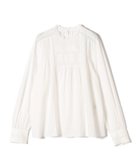 【シップス フォー ウィメン/SHIPS】のSHIPS Primary Navy Label 手洗い可能 レース ピンタック ブラウス 人気、トレンドファッション・服の通販 founy(ファニー) ファッション Fashion レディースファッション Fashion for Women トップス・カットソー Cut & Sew Tops シャツ・ブラウス・オフィスカジュアル Elegant Blouses & Button-Ups インナー Innerwear シンプル Simple, Minimal ジャケット Jacket, Outerwear スタンド Stand Collar, Upright Stand デニム Denim, Jeans Material ベーシック Basic, Essential ボトム Bottoms, Lower Wear レース Lace, Lace Fabric ヴィンテージ Vintage Style thumbnail オフホワイト|ID: prp329100004612858 ipo3291000000033017393