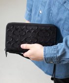 【その他のブランド/Other】の【公式】ダブル ジップ トラベル オーガナイザー シグネチャー レザー BLACK|ID: prp329100004612890 ipo3291000000033224575