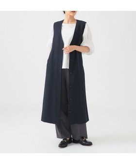 【ビーミングライフストアバイビームス/B:MING LIFE STORE by BEAMS】のジレ ワンピース(S~M) 25AW 秋冬 人気、トレンドファッション・服の通販 founy(ファニー) ファッション Fashion レディースファッション Fashion for Women アウター Coat / Outerwear Collection 2025年 2025 2025-2026秋冬・A/W Autumn/Winter 2025–26 AW25–26 インナー Innerwear タートル Turtleneck, Turtle Collar フロント Front, Front Design A/W・秋冬 Autumn/Winter |ID:prp329100004612917