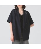 【ビームス ウイメン/BEAMS】のラペル ドット ハーフスリーブ ジャケット 人気、トレンドファッション・服の通販 founy(ファニー) ファッション Fashion レディースファッション Fashion for Women アウター Coat / Outerwear Collection レディースジャケット・軽アウター Jackets カットソー Cut and Sewn Top ジャケット Jacket, Outerwear スリーブ Sleeve, Long Sleeve / Short Sleeve トレンド Trend, Trending Now ドット Polka Dot, Dot Pattern ハーフ Half, Half-Length ベーシック Basic, Essential 今季 This Season, Current Season thumbnail NAVY_st|ID: prp329100004613083 ipo3291000000033019396