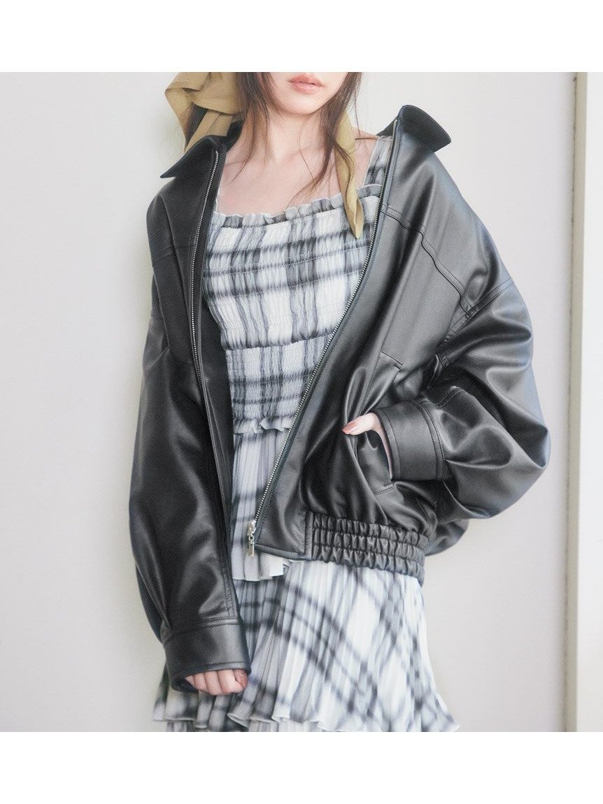 【スナイデル/SNIDEL】のバリエブルゾン 人気、トレンドファッション・服の通販 founy(ファニー) 　ファッション　Fashion　レディースファッション　Fashion for Women　アウター　Coat / Outerwear Collection　ブルゾンジャケット・スポーティアウター　Blouson Jackets　ウォッシュ　Washed Finish　ギャザー　Gathered, Ruffled　クラシカル　Classical, Vintage-Inspired　シフォン　Chiffon, Lightweight Fabric　ジップ　Zip, Zipper　デニム　Denim, Jeans Material　トレンド　Trend, Trending Now　ビンテージ　Vintage, Retro Style　フェイクレザー　Faux Leather, PU Leather　フロント　Front, Front Design　ブルゾン　Blouson, Bomber Jacket　ポケット　Pocket, Pocket Detail　ヴィンテージ　Vintage Style　今季　This Season, Current Season　 other-1|ID: prp329100004613090 ipo3291000000033191472