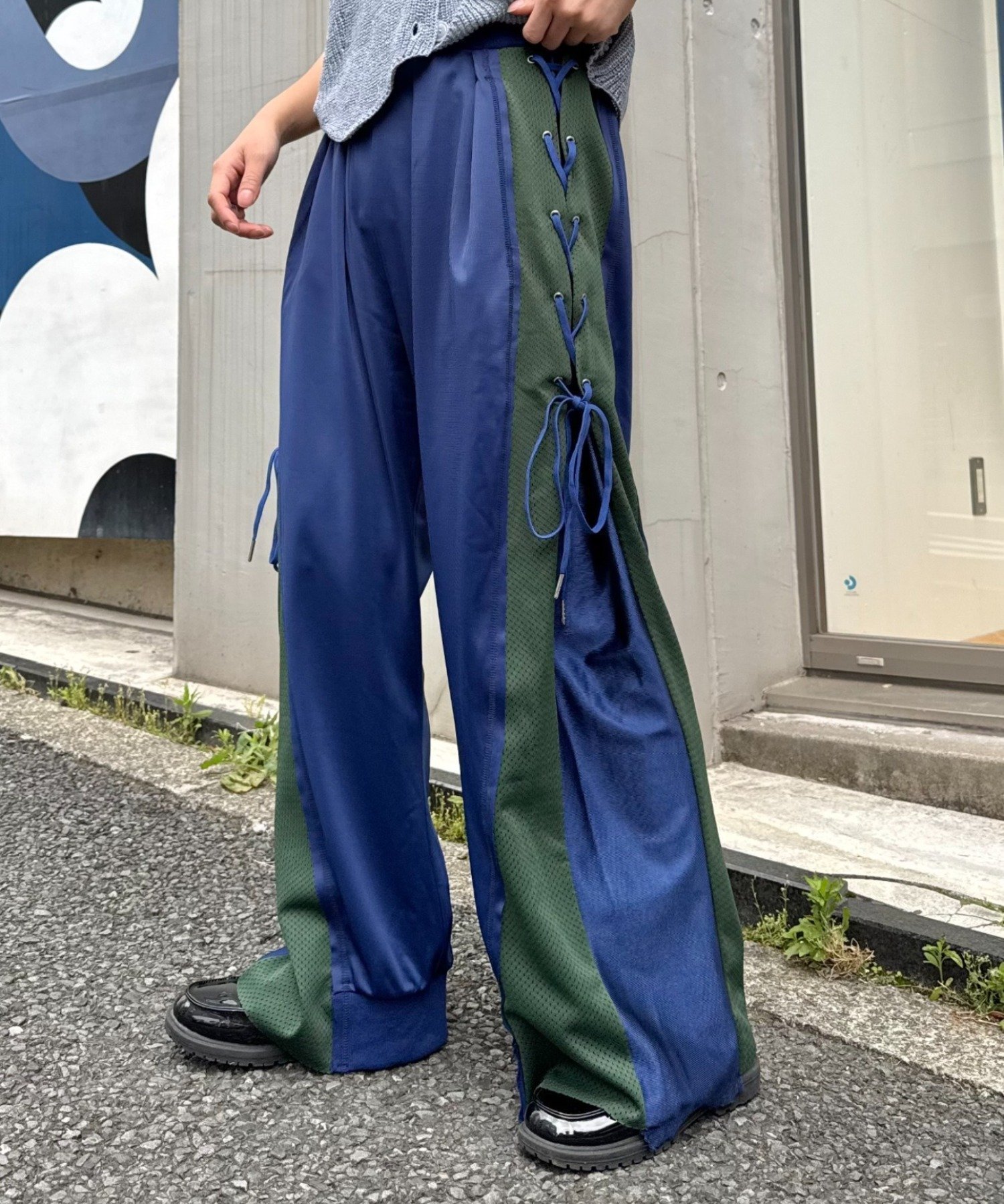 【チャオパニックティピー/CIAOPANIC TYPY】のetsintaレースアップバルーンパンツ 人気、トレンドファッション・服の通販 founy(ファニー) 　ファッション　Fashion　レディースファッション　Fashion for Women　パンツ　Pants & Trousers　コレクション　Collection, Seasonal Line　ショート　Short, Short Length　トレンド　Trend, Trending Now　バルーン　Balloon, Balloon Silhouette　メッシュ　Mesh, Net Fabric　リメイク　Remake, Reconstructed　レース　Lace, Lace Fabric　おすすめ　Recommended / Our Picks　 other-1|ID: prp329100004613112 ipo3291000000033019642