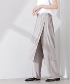 【ナノ ユニバース/nano universe】のラップスカート付きツイルパンツ 人気、トレンドファッション・服の通販 founy(ファニー) ファッション Fashion レディースファッション Fashion for Women スカート Skirts ストレート Straight, Straight Cut バランス Balance, Style Balance フロント Front, Front Design ベーシック Basic, Essential ラップ Wrap, Wrap Design 夏 Summer 2025年 2025 2025春夏・S/S Spring/Summer 2025 SS25 thumbnail グレージュ3|ID: prp329100004613137 ipo3291000000033019861