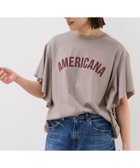 【マイカ ディール/MICA & DEAL】の【AMERICANA*MICA DEAL】15th ANNIVERSARY フリルスリーブT-shirt 人気、トレンドファッション・服の通販 founy(ファニー) ファッション Fashion レディースファッション Fashion for Women トップス・カットソー Cut & Sew Tops シャツ・ブラウス・オフィスカジュアル Elegant Blouses & Button-Ups ロングTシャツ・Tシャツ Longline T-Shirts & Tees カットソー Cut and Sewn Top コレクション Collection, Seasonal Line シルク Silk, 100% Silk スニーカー Sneakers, Trainers スラックス Slacks, Dress Pants スリーブ Sleeve, Long Sleeve / Short Sleeve デニム Denim, Jeans Material トレンド Trend, Trending Now 定番 Standard, Basic Item バランス Balance, Style Balance フリル Frill, Ruffle ボトム Bottoms, Lower Wear リラックス Relax, Relaxed Fit おすすめ Recommended / Our Picks thumbnail BEIGE|ID: prp329100004613193 ipo3291000000033387921