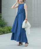 【アーバンリサーチ ロッソ/URBAN RESEARCH ROSSO】のリネン混リボンドレス BLUE|ID: prp329100004613459 ipo3291000000033079846