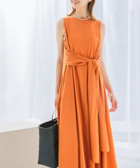【アーバンリサーチ ロッソ/URBAN RESEARCH ROSSO】のリネン混リボンドレス 人気、トレンドファッション・服の通販 founy(ファニー) ファッション Fashion レディースファッション Fashion for Women ワンピース Dresses フォーマル・パーティードレス・結婚式用ドレス Elegant & Casual Dresses 2025年 2025 2025春夏・S/S Spring/Summer 2025 SS25 おすすめ Recommended / Our Picks シンプル Simple, Minimal ドレス Dress, One-Piece フロント Front, Front Design リネン Linen, Linen Fabric リボン Ribbon, Bow リラックス Relax, Relaxed Fit 今季 This Season, Current Season 夏 Summer S/S・春夏 SS, Spring/Summer, Warm Season |ID:prp329100004613459