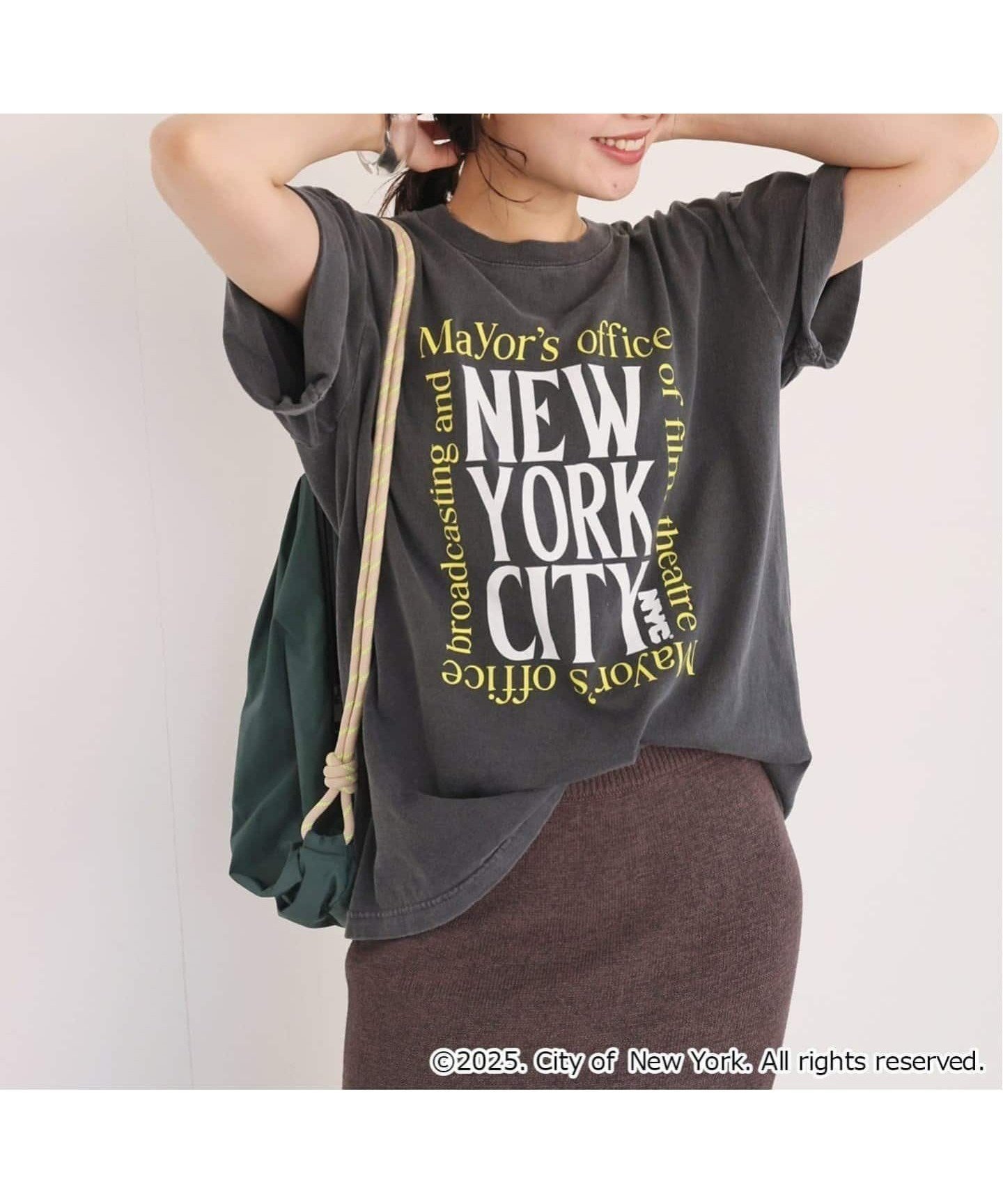 【スローブ イエナ/SLOBE IENA】の《追加2》GOOD ROCK SPEED/グッドロックスピード NEWYORK TEE インテリア・キッズ・メンズ・レディースファッション・服の通販 founy(ファニー) 　ファッション　Fashion　レディースファッション　Fashion for Women　ブラック|ID: prp329100004613601 ipo3291000000033504987