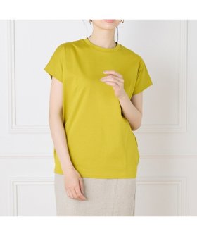 【イネド/INED】の《WEB限定》フレンチスリーブカットソー 人気、トレンドファッション・服の通販 founy(ファニー) ファッション Fashion レディースファッション Fashion for Women トップス・カットソー Cut & Sew Tops カットソー・ベーシックTシャツ Cut-and-Sewn Tops / Stretch Tees & Basics スマート Smart, Elegant スリーブ Sleeve, Long Sleeve / Short Sleeve フレンチ French, French Style ヘムライン Hemline, Bottom Cut ボトム Bottoms, Lower Wear |ID:prp329100004613750