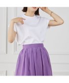 【イネド/INED】の《WEB限定》フレンチスリーブカットソー 人気、トレンドファッション・服の通販 founy(ファニー) ファッション Fashion レディースファッション Fashion for Women トップス・カットソー Cut & Sew Tops カットソー・ベーシックTシャツ Cut-and-Sewn Tops / Stretch Tees & Basics スマート Smart, Elegant スリーブ Sleeve, Long Sleeve / Short Sleeve フレンチ French, French Style ヘムライン Hemline, Bottom Cut ボトム Bottoms, Lower Wear thumbnail オフホワイト|ID: prp329100004613750 ipo3291000000033030598