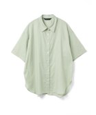 【マーコート/MARcourt】のmizuiro ind ハーフスリーブワイドシャツ ライトグリーン|ID: prp329100004613788 ipo3291000000033031186