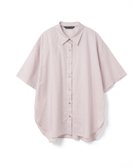 【マーコート/MARcourt】のmizuiro ind ハーフスリーブワイドシャツ スモークピンク|ID: prp329100004613788 ipo3291000000033031194