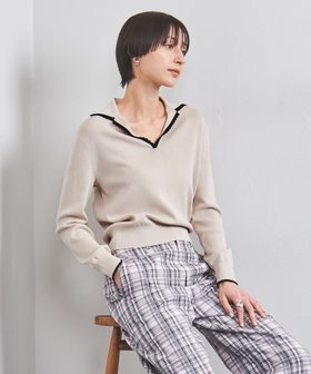 【ユナイテッドアローズ/UNITED ARROWS】のスカラップレース セーラーカラー ニット 人気、トレンドファッション・服の通販 founy(ファニー) ファッション Fashion レディースファッション Fashion for Women トップス・カットソー Cut & Sew Tops ニット Knit Tops & Sweaters スカラップ Scallop, Scalloped Edge レース Lace, Lace Fabric |ID:prp329100004613915