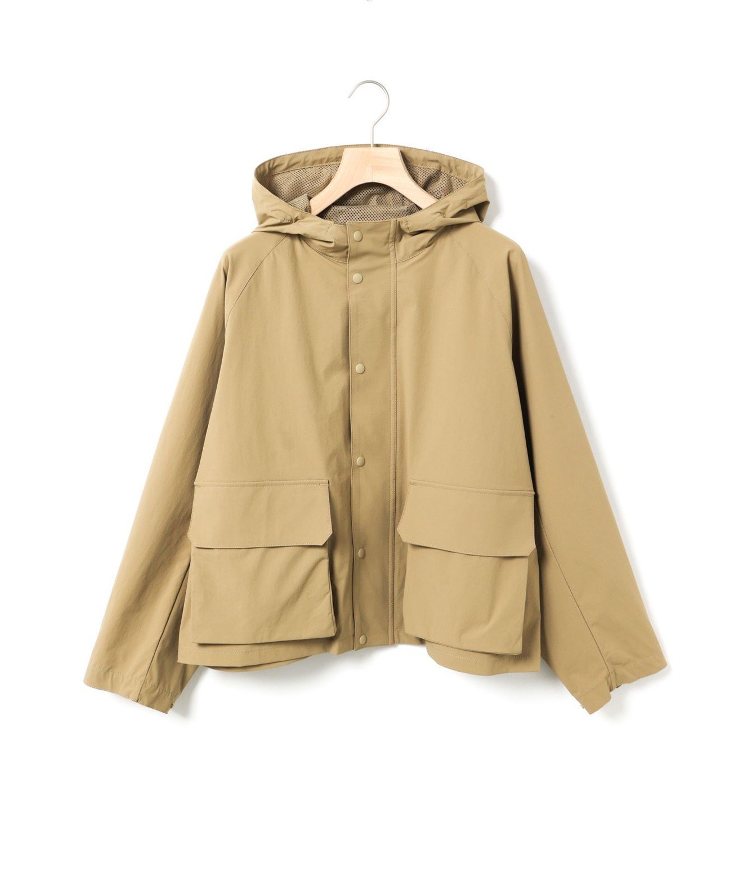 【マーコート/MARcourt】のMidiUmi マウンテンパーカー インテリア・キッズ・メンズ・レディースファッション・服の通販 founy(ファニー) 　ファッション　Fashion　レディースファッション　Fashion for Women　トップス・カットソー　Cut & Sew Tops　レディースパーカー・カジュアルフーディー　Casual Hoodies & Sweatshirts　アウトドア　Outdoor Clothing　ジップアップ　Zip-Up, Full Zip　パーカー　Hoodie, Parka　フロント　Front, Front Design　ポケット　Pocket, Pocket Detail　メッシュ　Mesh, Net Fabric　旅行　Travel　春　Spring　無地　Plain, Solid Color　長袖　Long Sleeve, Full Sleeve　ベージュ|ID: prp329100004613946 ipo3291000000033033616
