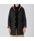 【ブルーレーベル クレストブリッジ/BLUE LABEL CRESTBRIDGE】のナチュラルタフタキルティングコート ブラック|ID: prp329100004613947 ipo3291000000033033628